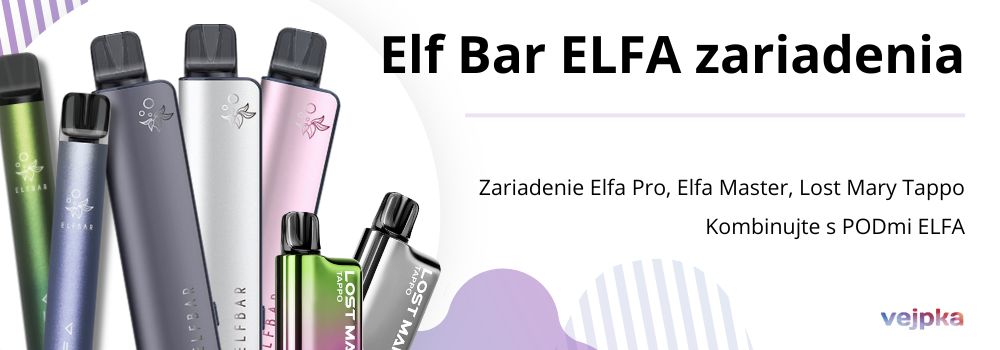 Banner KAT Elf Bar ELFA zariadenia